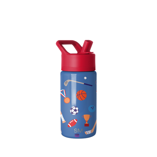 Summit Kids Water Bottle with Straw Lid