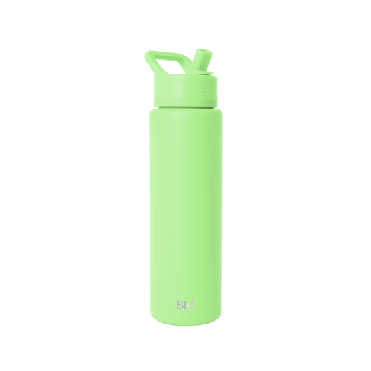 Summit Water Bottle with Straw Lid