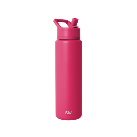 Summit Water Bottle with Straw Lid