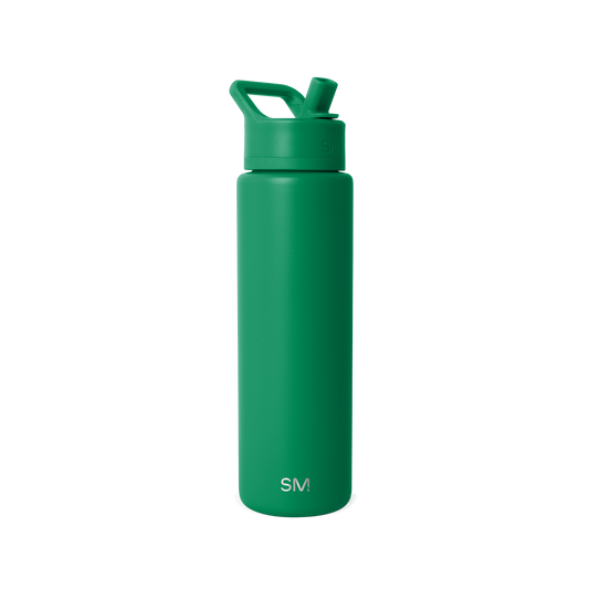 Summit Water Bottle with Straw Lid